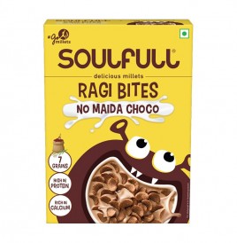 Soulfull Ragi Bites No Maida Choco   Box  375 grams
